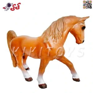 قیمت و مشخصات فیگور حیوانات ماکت اسب قهوه ای fiqure of horse 147