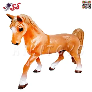 فیگور حیوانات ماکت اسب قهوه ای fiqure of horse 147
