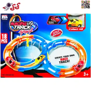 اسباب بازی پیست مسابقه و ریسینگ طرح هات ویلز RACING TRACK 66610