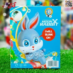 اسباب بازی خرگوش موزیکال و حرکتی چرخ دنده ای کودک YJ3043