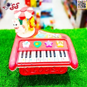 عکس پیانو اسباب بازی موزیکال پایه دار با رقص نور Mousical piano toy 8852