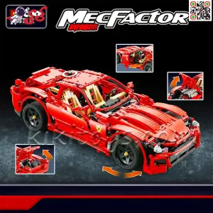 اسباب بازی پسرانه لگو ماشین فراری بزرگ Ferrari سری تکنیک برنددکول Decool 33007
