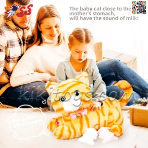 عکس گربه اسباب بازی سنسوری و موزیکال با بچه CAT PETS 93381E