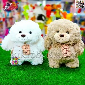 قیمت عروسک سگ پشمالو کیوت با غلاده اورجینال اسباب بازی 2 سایز