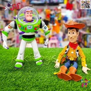 قیمت عروسک وودی و بازلایتر سخنگو و موزیکال داستان شهر اسباب بازی ها دو عددی Toy Story 8113