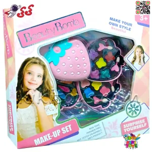 لوازم آرایشی و میکاپ اسباب بازی دخترانه مدل توت فرنگی  Make up  PRETTY GIRL