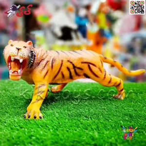 فیگور حیوانات ببر اسباب بازی بزرگ موزیکال و گوشتی