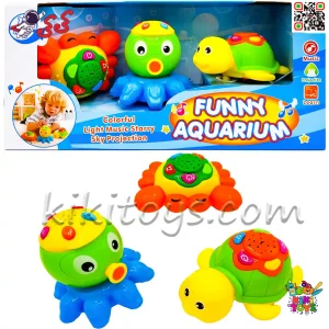 قیمت اسباب بازی موسیقی حیوانات موزیکال نشکن Funny Aquarium 65159
