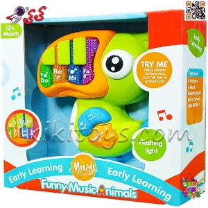 قیمت پیانو اسباب بازی موزیکال طوطی Funny Music Animals 65097B
