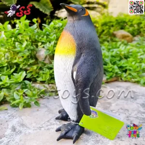 قیمت و خرید فیگور حیوانات ماکت پنگوئن امپراتور اسباب بازی نرم و گوشتی بزرگ Penguin figure X109