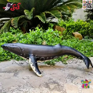 عکس و مشخصات فیگور حیوانات ماکت نهنگ و وال اسباب بازی نرم و گوشتی بزرگ Whale figure X082