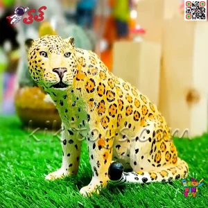 خرید فیگور حیوانات ماکت پلنگ اسباب بازی Leopard figure X154