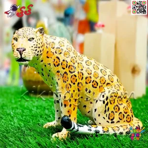 فیگور حیوانات ماکت پلنگ اسباب بازی Leopard figure X154