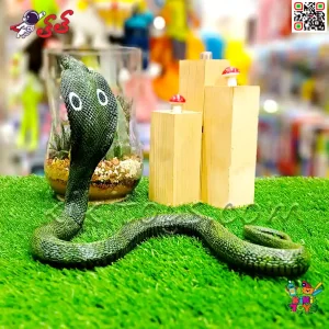 عکس و مشخصات فیگور حیوانات ماکت مار شاه کبری اسباب بازی King cobra Snake Fiqure 1787