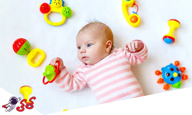 اسباب بازی مناسب نوزاد 1 ماهه تا 3 ماهه