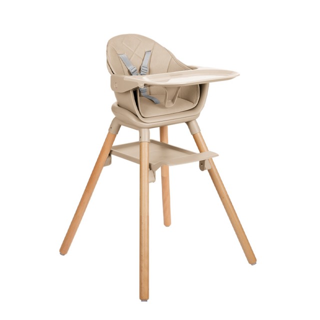 صندلی غذا پایه چوبی کیکابو Kikkaboo مدل Woody 6in1