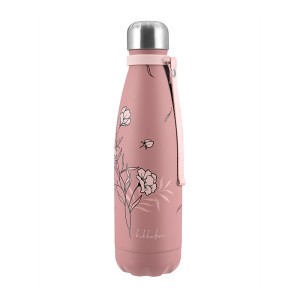 بطری استیل 500 میلی لیتر کیکابو مدل Flora