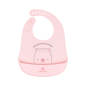 پیشبند سیلیکونی کیکابو طرح bear with me kikkaboo