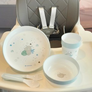 سرویس ملامین کیکابو طرح savanna رنگ آبی