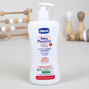 لوسیون بدن کودک چیکو ضد حساسیت Chicco Baby Moments  حجم 500 میلی‌لیتر