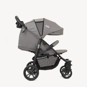ست کالسکه و کریر جویی لیتراکس 4 طوسی Joie Literax4 & I Snug 2