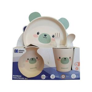 ظرف غذا 5 تکه کودک کیکابو kikka boo  مدل bear