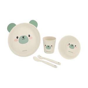 ظرف غذا 5 تکه کودک کیکابو kikka boo  مدل bear