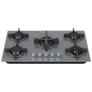 اجاق گاز شیشه ای طوسی کد DG-527 برند داتیس