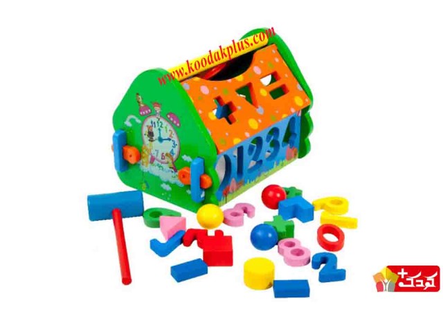 کلبه هوش جایگذاری اشکال و اعداد   disassembly wisdom house