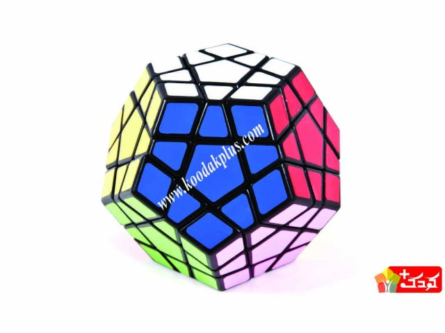 روبیک مگامینکس برند شنگ شو زمینه مشکی  Rubik ShengShou Megaminx
