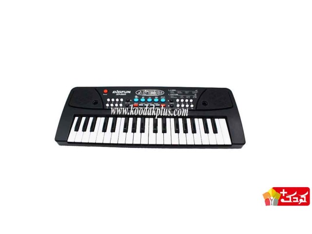 ارگ اسباب بازی آموزشی بیگفان 37 کلید همراه با کابل AUX و فلش خور مدل keyboard bigfan bf-430c