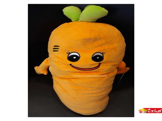 عروسک پولیشی خارجی طرح هویج کد 060 carrot
