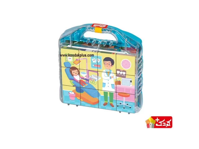بازی آموزشی مکعب تصویری آشنایی با شغلها