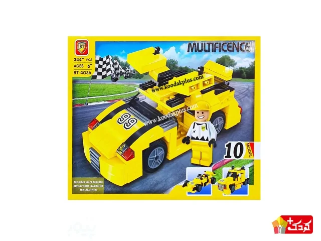 لگو 344 قطعه 10 مدل ماشین Multificence 4036  بی تی