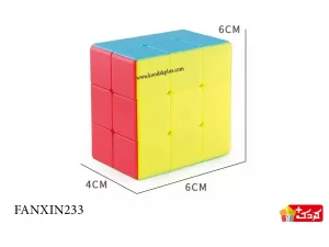 روبیک 2×2×3 برند کای وای استیکرلس QiYi 2×2×3 stickerless