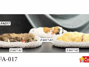 عروسک سگ پشمالو موزیکال حرکتی مدل FA-007