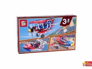 لگو هواپیما و کشتی کاپیتان آمریکا اسباب بازی مدل 1026 (lego heroes assemble)