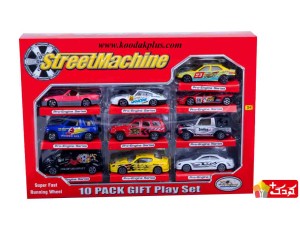 ست ماشین فلزی اسباب بازی مدل  street machine-2008