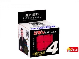 روبیک کای وای استیکرلس QiYi Yuan 4×4×4