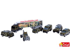 ست ماشین فلزی جنگی مدل DIE CAST METAL- 8533A