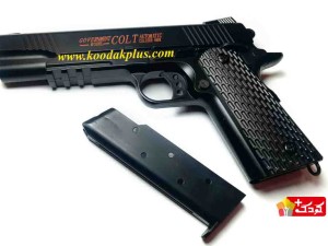 کلت ساچمه پرتابی فلزی مدل AIRSOFT GUN (C.10)