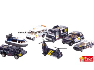 مجموعه ماشین اسباب بازی پلیس مدل pt-2011