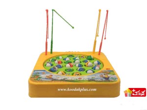 قلاب ماهیگیری اسباب بازی 4 نفره مدل های 15 و 24 و 45 عددی (برند BT اصلی)