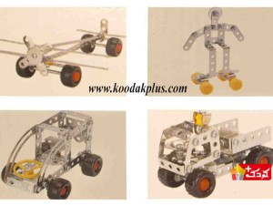 پازل فلزی سه بعدی 242 قطعه مدل alloy building block-542/4
