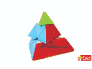 روبیک هرم کای وای کایمینگ استیکرلس  Qiyi pyraminx qiming