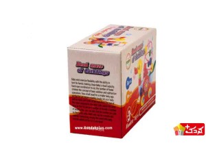 اسباب بازی چوبی ماز میله و مهره چرخ دار maze duck