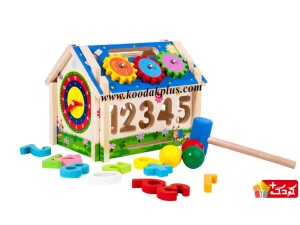 کلبه هوش آموزش اعداد و ساعت  inteligent house 108