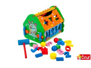کلبه هوش جایگذاری اشکال و اعداد   disassembly wisdom house