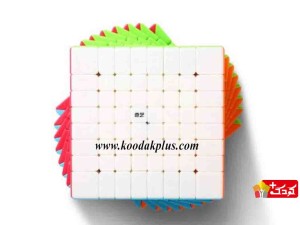 روبیک 8×8 کای وای استیکرلس rubik QiYI 8×8×8  stickerless
