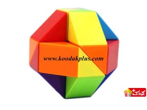 روبیک ماری گلد کاپ رنگ ثابت  rubik GoldCup Magic snak